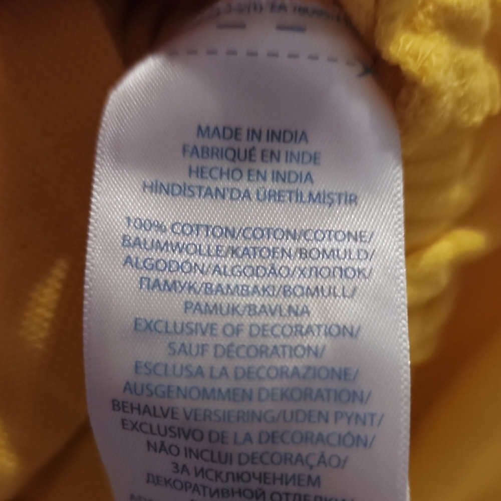 NWOT Polo Ralph Lauren Bright Yellow Kids Romper SILize 18 Months - Picture 3 of 12